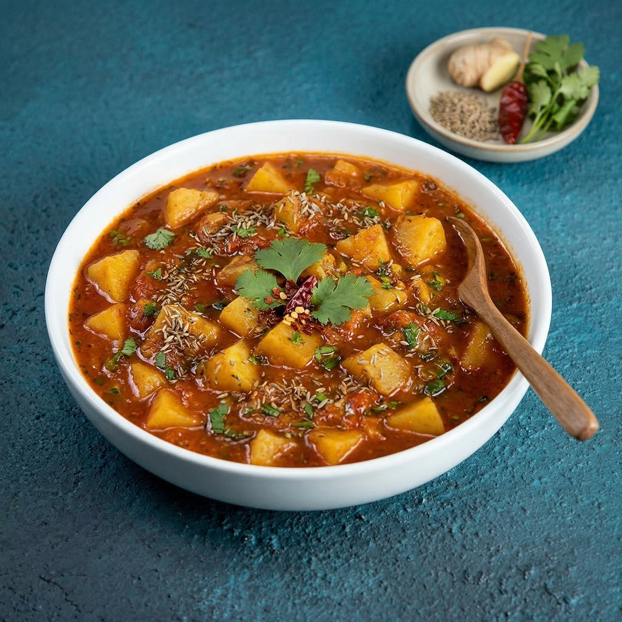خوراک سیب‌زمینی و گوجه